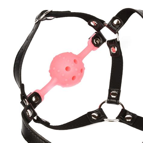 They look GREAT with a gag-ball in their mouth. . Ball gag bondage